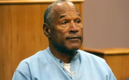 O.J. Simpson’s Estate Settles $58 Million with Ron Goldman’s Father