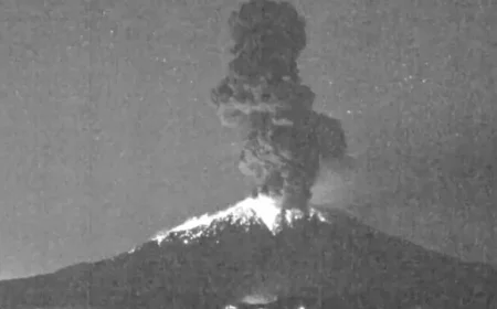 Volcanic Eruption Triggers Ashfall Alert in Southern Japan