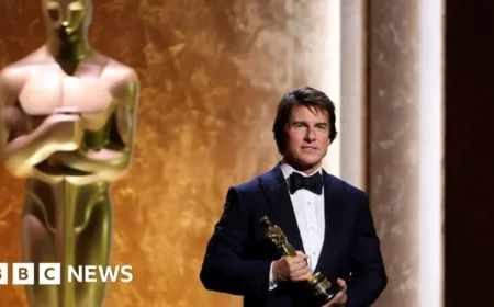 Tom Cruise Wins Oscar: ‘Filmmaking Defines Me’
