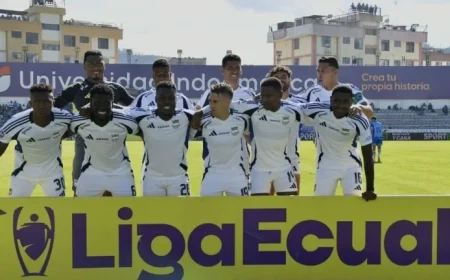 Emelec’s Starting XI Aims to Upset Liga de Quito in Copa Ecuador Semis