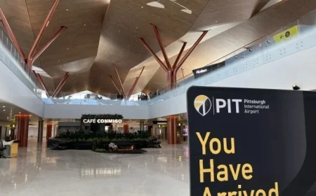 Pittsburgh Airport Unveils New Terminal: Enhancing Parking and Security