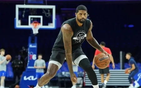 76ers’ Paul George Debuts This Season Against Clippers