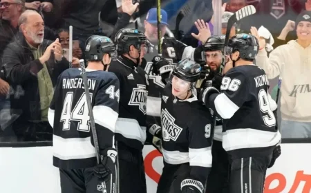 Kings Aim for Fifth Consecutive Win Against Capitals
