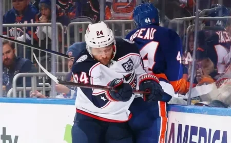 Mathieu Olivier Shines with Dominant Physical Play Beyond Fighting