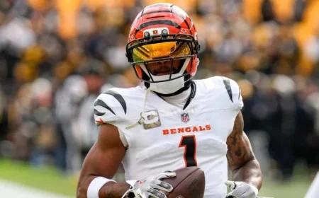 Bengals’ Ja’Marr Chase Suspended by NFL for Spitting on Steelers’ Ramsey.