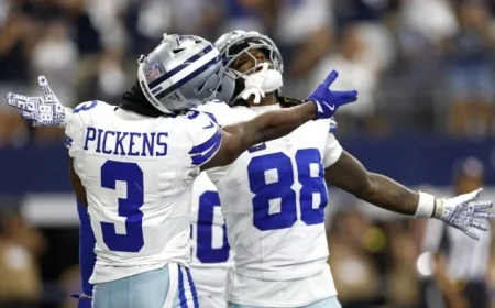 CeeDee Lamb and George Pickens Miss Opening Series