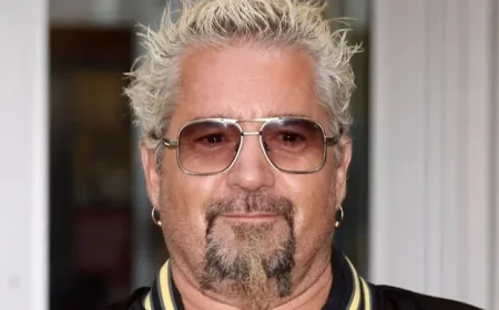 Fans Stunned by Rare Photo of Guy Fieri Without Frosted Tips