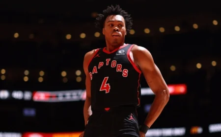 Scottie Barnes Sets Raptors Franchise Record for Steals and Blocks Streak