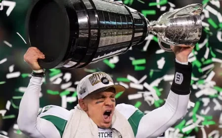 Roughriders Secure 5th Grey Cup with Late Goal-Line Fumble Victory Over Alouettes