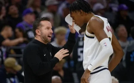 Peyton Watson Steps Up as Nuggets’ Christian Braun Suffers Ankle Injury