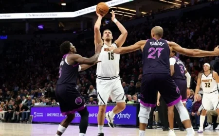 Nuggets-Wolves Game Faces Statistics System Crash