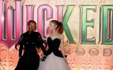 Ariana Grande Lends Voice to Cynthia Erivo Before ‘Wicked’ Premiere Interview