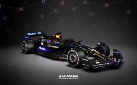 Atlassian, Williams Reveal Las Vegas Livery Honoring Rovo AI Technology