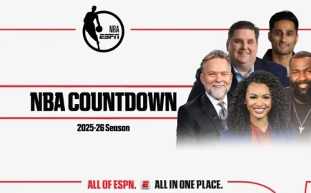 ESPN’s Revamped NBA Countdown Team Debuts November 19
