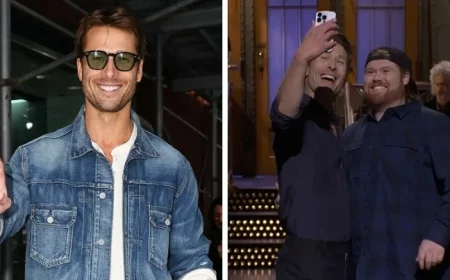 Glenn Powell Flies UPS Driver to SNL: Heartfelt Story Unveiled