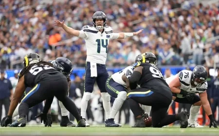 Seahawks’ Jones Defends Sam Darnold After Four-Interception Game Against Rams