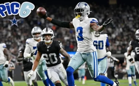 CeeDee Lamb, George Pickens Shine in Cowboys’ 33-16 Victory Over Raiders
