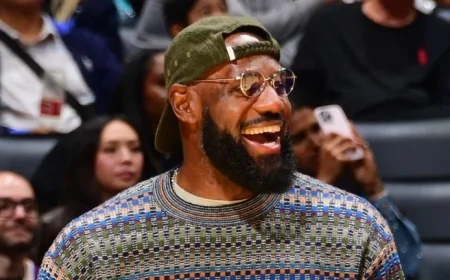 LeBron Practices; Questionable for Upcoming Jazz Game