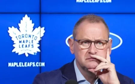 Maple Leafs GM Brad Treliving Addresses Media Live