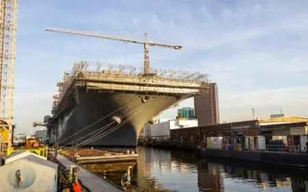 Navy Secretary Urges Competitive Pay for Shipbuilders