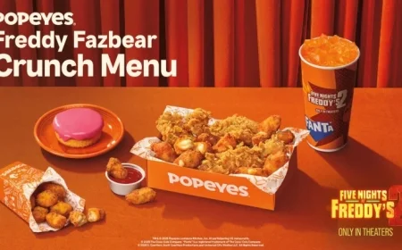 Popeyes Unveils Five Nights at Freddy’s 2 Deluxe Box Experience