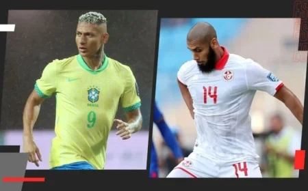 Brazil Aims for Victory Against Tunisia in International Break Finale
