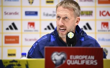 Graham Potter Faces Selection Challenges for Sweden vs Slovenia World Cup Qualifier