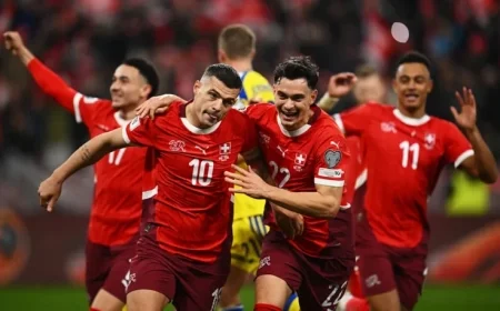 Switzerland’s Unbeaten Run Faces Kosovo Challenge in Final Qualifier