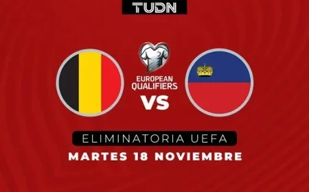 Belgium vs. Liechtenstein: 2026 World Cup Qualifier Schedule and Viewing Details