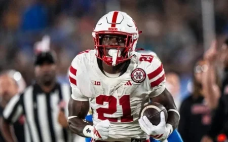 Johnson Advances as Doak Walker Award Semifinalist at Nebraska University