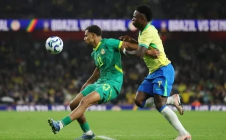 Live: Brazil vs Tunisia | Brazilian National Team Friendly Match