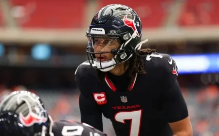 Texans Sideline C.J. Stroud for Thursday Night Game