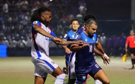 Haiti Aims to End World Cup Drought Against Nicaragua