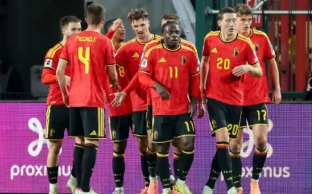 Belgium and Spain Secure World Cup Berths on Final Qualifying Day