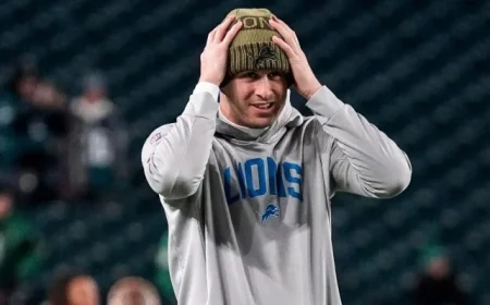 Lions Slip Against Eagles but Remain in NFL Week 12 Top 10 Rankings