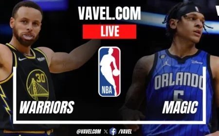Golden State Warriors vs Orlando Magic: Live NBA Score Updates