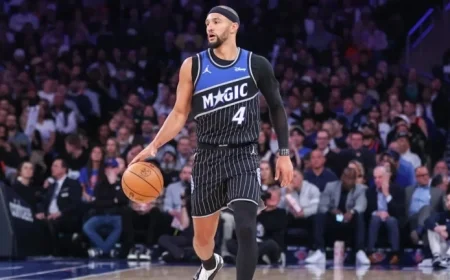 Suggs Battles Groin Soreness as Magic Host Golden State Warriors