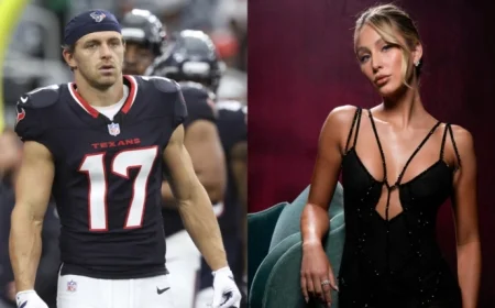 Alix Earle Dazzles in Sparkling Backless Dress at GQ Event