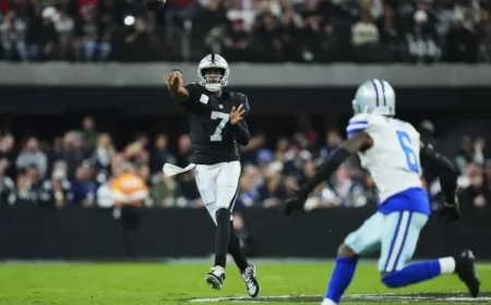 Geno Smith Accepts Responsibility for Raiders’ Offensive Struggles
