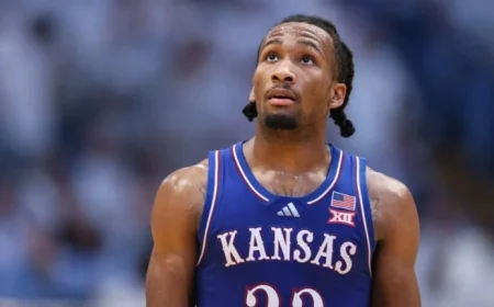 Kansas Freshman Star Darryn Peterson Misses Duke Game with Hamstring Injury
