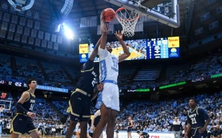 Lucas Analyzes Navy’s Quick Responses in UNC Athletics