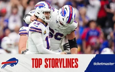 Top 5 Storylines for Bills vs. Texans Showdown