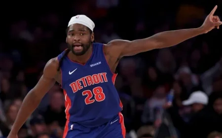 Isaiah Stewart Emerges as NBA’s Top Rim Protector