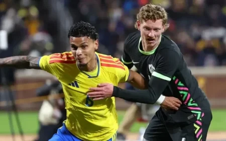 Live Coverage: Colombia vs. Australia Friendly Match Before FIFA World Cup