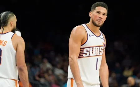 Suns Announce Starting Lineup Against Blazers
