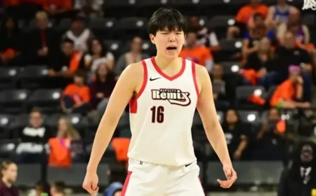 Yang Hansen Shines for Rip City Remix in Narrow G-League Defeat