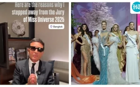 Judge Resigns, Citing Rigged Miss Universe 2025 and Jury-Contestant Affair