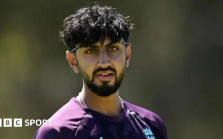 England Select Shoaib Bashir for Ashes Opener in Perth Against Australia