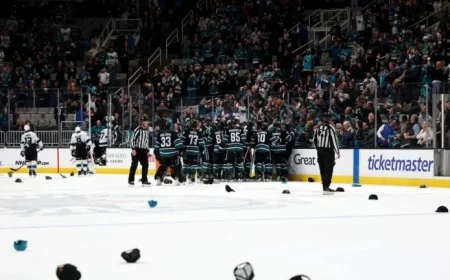 Celebrini Scores Third Career Hat Trick