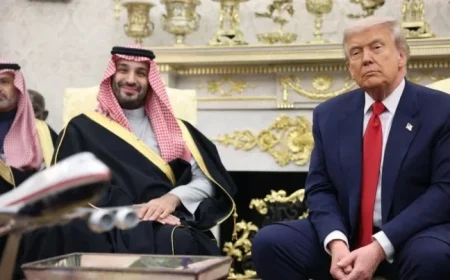 MBS Pledges Nearly $1 Trillion Saudi Investment Boost in U.S. to Trump